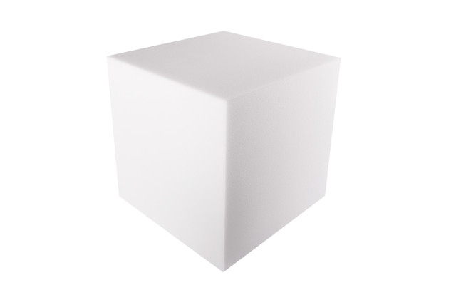 Akustikwürfel aus Basotect® 40 x 40 x 40cm, weiss