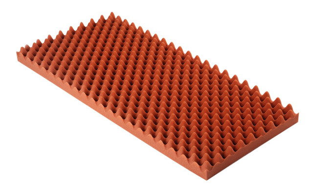 Noppenschaumstoff Colorline 95 x 45 x 5cm orange PU Schaumstoff
