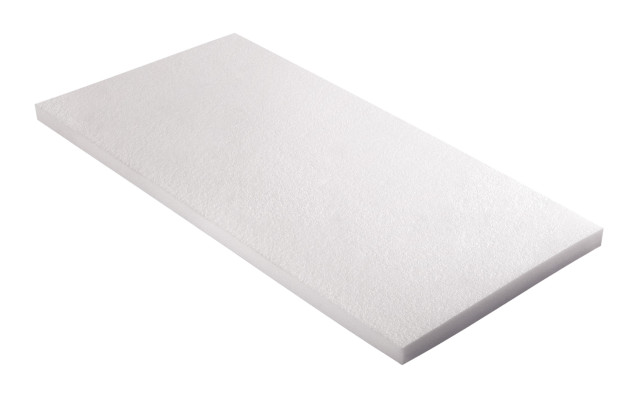 Ethafoam 100cm x 50cm x 3cm, weiss
