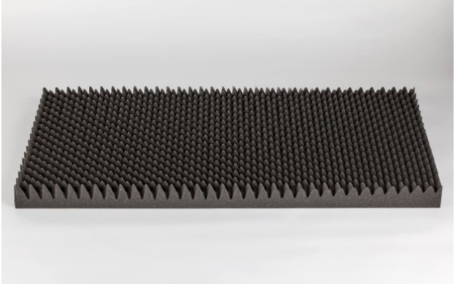 Akustik Noppenschaumstoff MicroPor 100 x 50 x 7cm anthrazit - Schaumstoff in Bestqualität