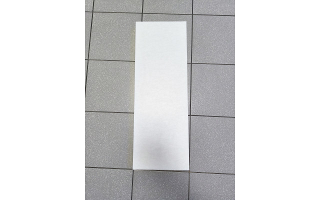 Sonderangebot PET-VLIES Akustikabsorber 86cm x 30cm x 5cm, weiße Vliesoberfläche