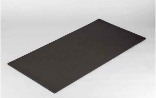 Polyethylen PE Schaumstoff 100x50x2cm, schwarz