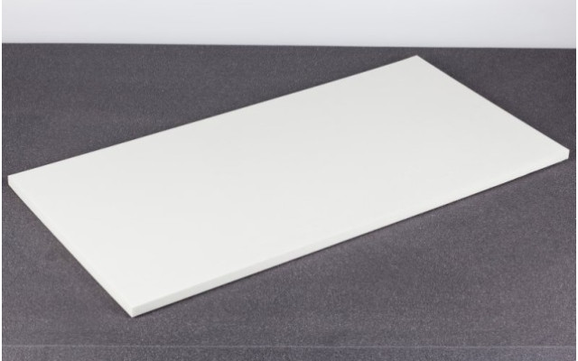 Polyethylen PE Schaumstoff 100x50x2cm, weiss