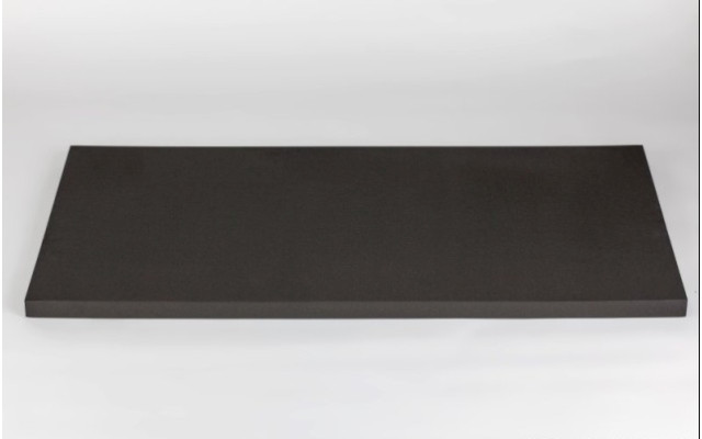 Polyethylen PE Schaumstoff 100x50x3cm, schwarz