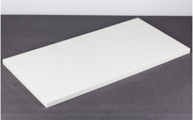 Polyethylen PE Schaumstoff 100x50x3cm, weiss