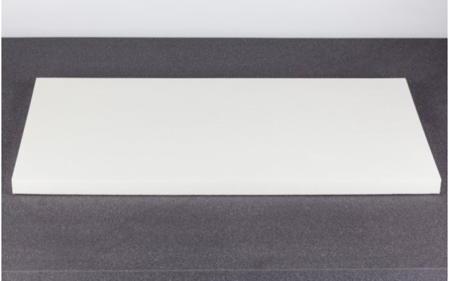Polyethylen PE Schaumstoff 100x50x4cm, weiss