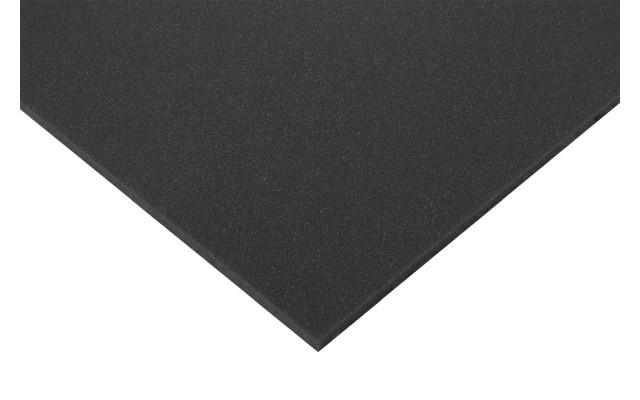 Hochwertiger Planer Schaumstoff MicroPor 100 x 50 x 1cm anthrazit - Schallschutzplatte