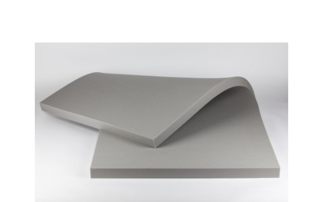 Schalldämmung Schaumstoff Ester 100 x 200 x 6cm, hellgraue Akustikschaumstoffe