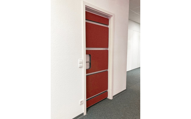 Türdämmset 50mm rot für Türblattbreite 735mm