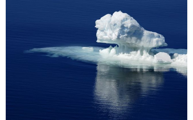 Akustikbild Kleine Eisformation