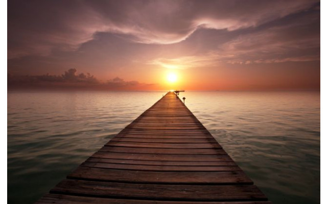 Akustikbild Steg ins Meer