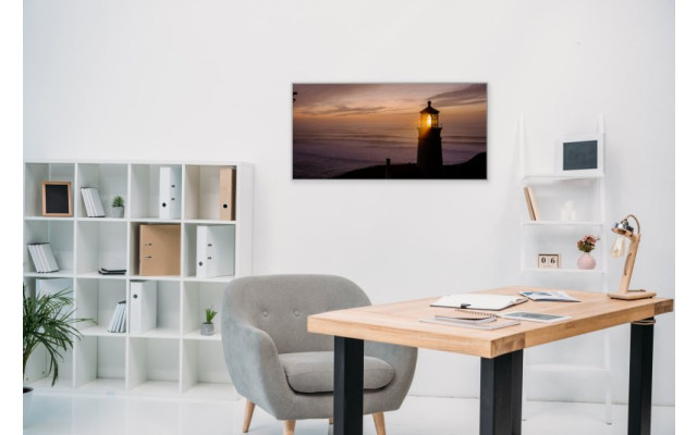 Akustikbild Leuchtturm im Dunkeln
