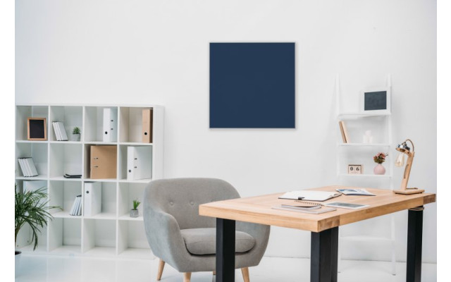 Akustikbild Unifarben mit hochwertigem ©Camira YS005