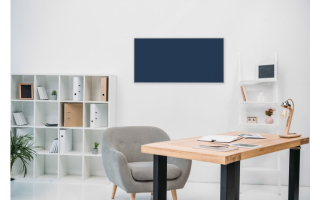 Akustikbild Unifarben mit hochwertigem ©Camira YS005