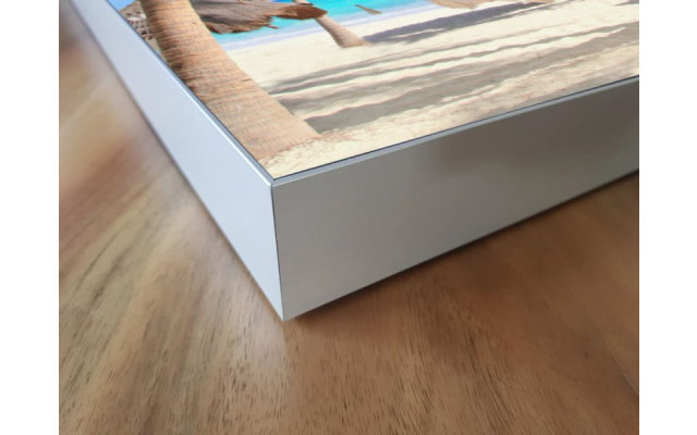 Akustikbild Hängematte und Palmen