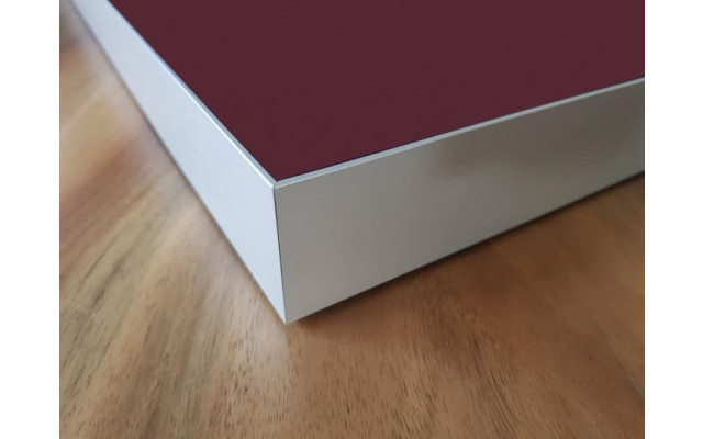 Akustikbild Unifarben mit hochwertigem ©Camira YS030