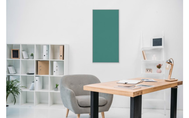 Akustikbild Unifarben mit hochwertigem ©Camira YS074