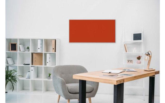 Akustikbild Unifarben mit hochwertigem ©Camira YS076
