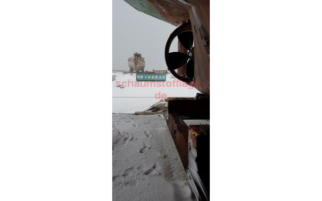 Akustikbild Verlassenes Schiff in Island