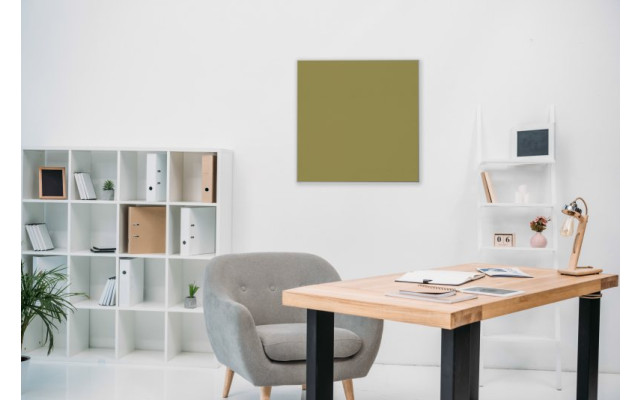 Akustikbild Unifarben mit hochwertigem ©Camira YS077