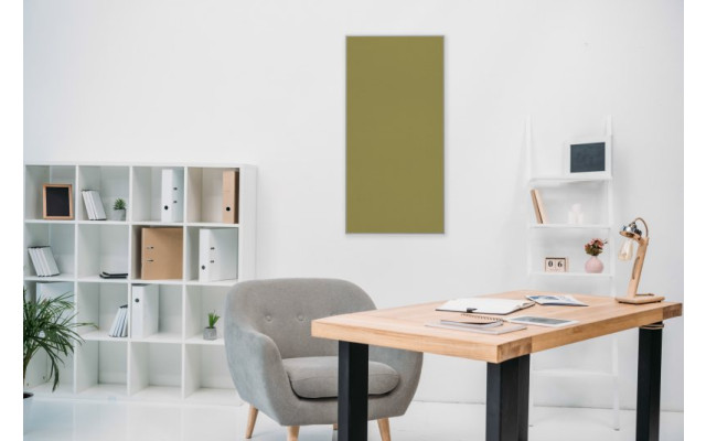 Akustikbild Unifarben mit hochwertigem ©Camira YS077