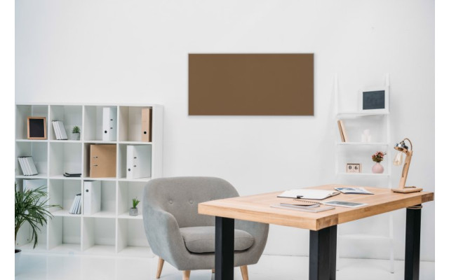 Akustikbild Unifarben mit hochwertigem ©Camira YS091