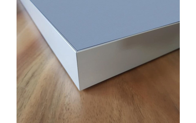 Akustikbild Unifarben mit hochwertigem ©Camira YS095