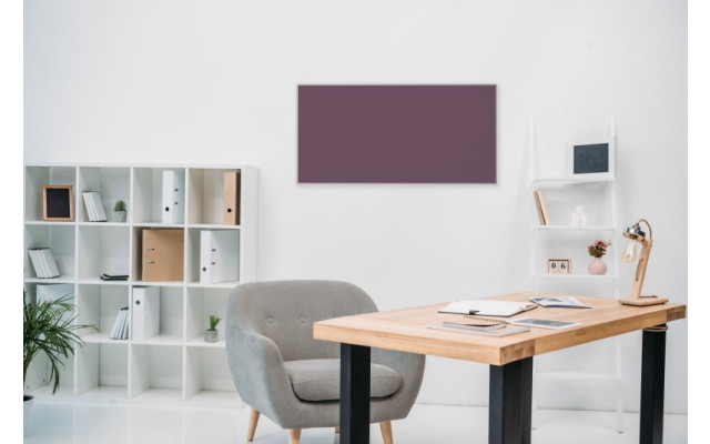 Akustikbild Unifarben mit hochwertigem ©Camira YS102