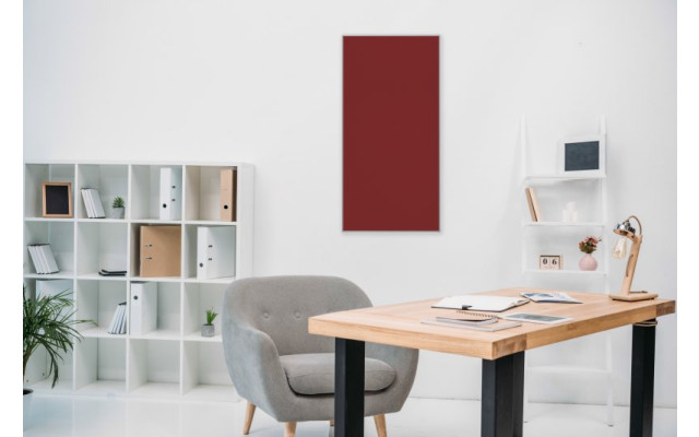 Akustikbild Unifarben mit hochwertigem ©Camira YS136