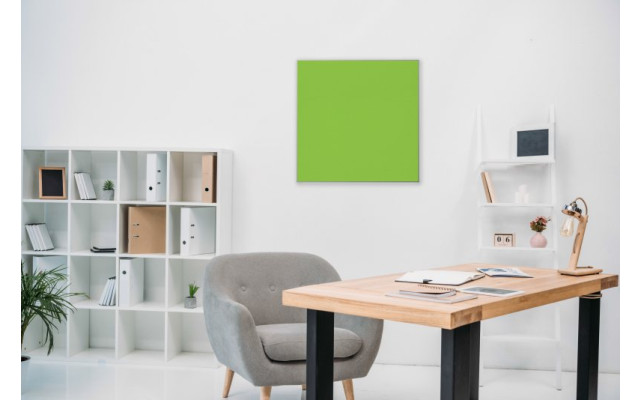 Akustikbild Unifarben mit hochwertigem ©Camira YS156