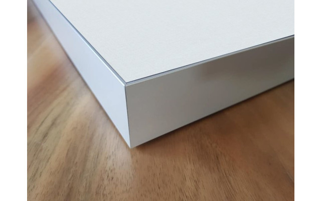 Akustikbild Unifarben mit hochwertigem ©Camira YS165