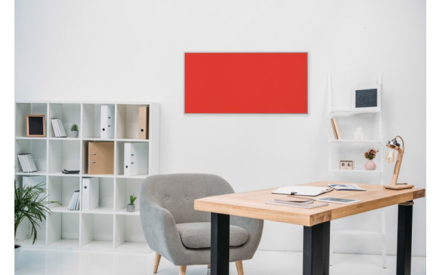 Akustikbild Unifarben mit hochwertigem ©Camira YS168