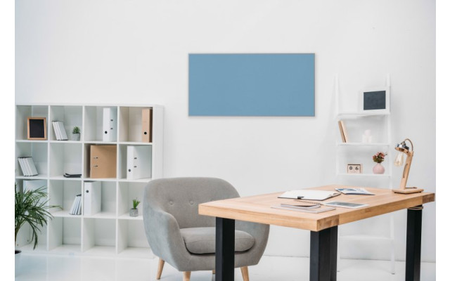 Akustikbild Unifarben mit hochwertigem ©Camira YS035
