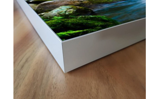 Akustikbild Waldfluss