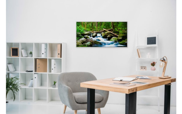 Akustikbild Waldfluss