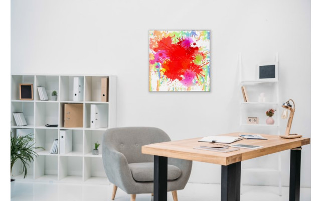 Akustikbild Farbsplash