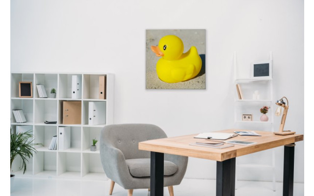 Akustikbild Gelbe Gummiente