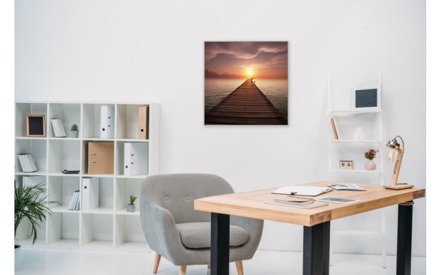 Akustikbild Steg ins Meer