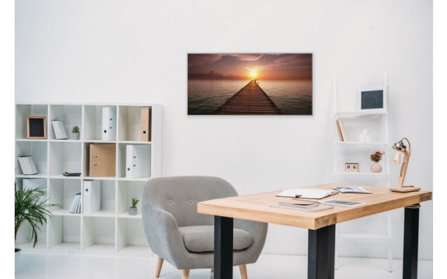 Akustikbild Steg ins Meer