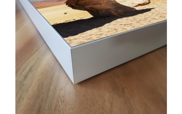 Akustikbild Steinformation in der Wüste