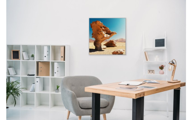 Akustikbild Steinformation in der Wüste