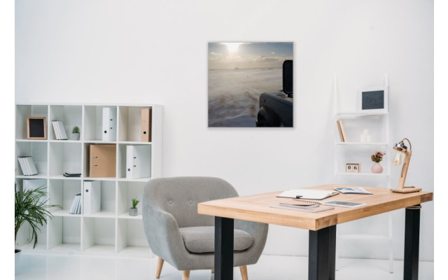 Akustikbild Schneesturm in Island