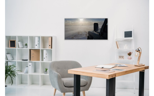Akustikbild Schneesturm in Island