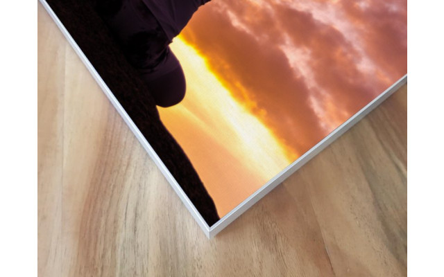 Akustikbild Yoga zum Sonnenuntergang