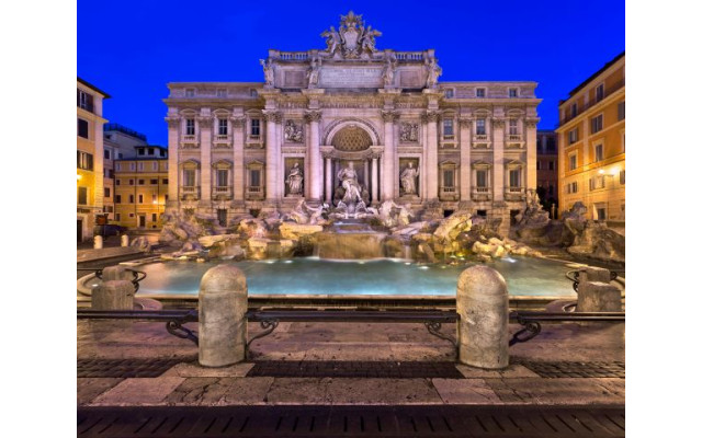 Akustikbild Trevi Brunnen in Rom