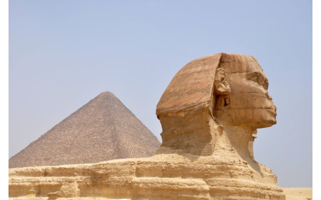 Akustikbild Sphinx und Pyramiden