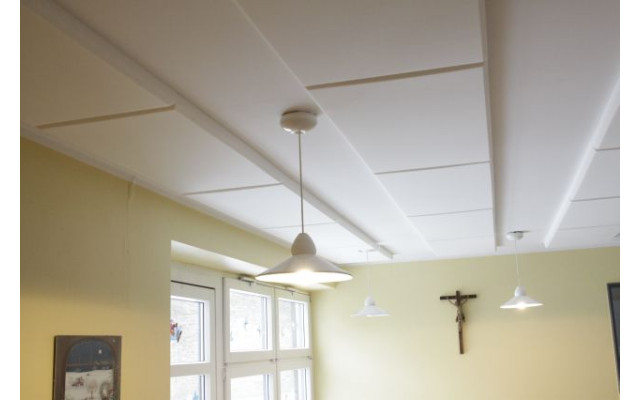 Decorschaumstoff aus Basotect® Schaumstoff 100 x 50 x 3cm,weiss,klebend