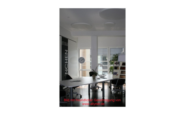 Kreis aus Basotect® weiss Durchmesser 50cm, Stärke 3cm