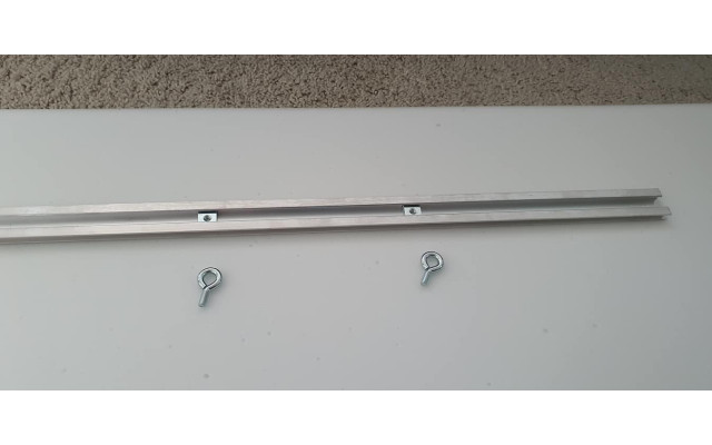 50cm Montageschiene für Wand- oder Deckenbefestigung