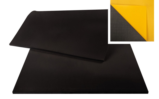 Moosgummi Zellgummi 100 x 200 x 2cm klebend